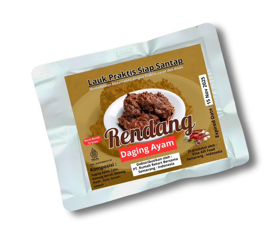 rendang ,retort,umkm, produk awet